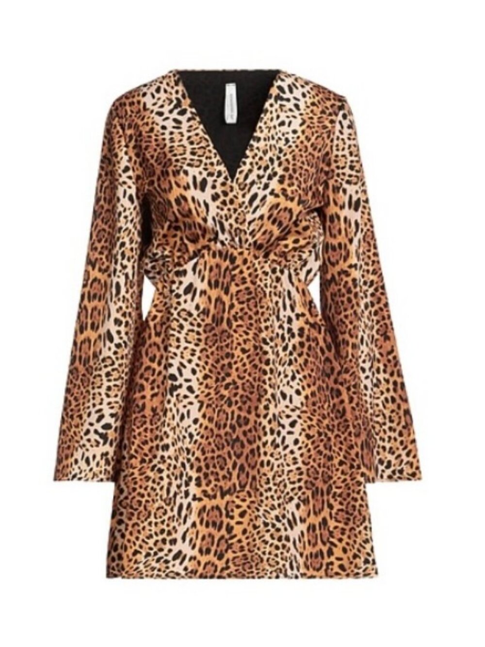 Leopard Print Mini Dress NWT Size S Made in Italy